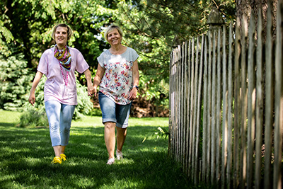 CSCS - FMS Family - Mom and Daughter Walking