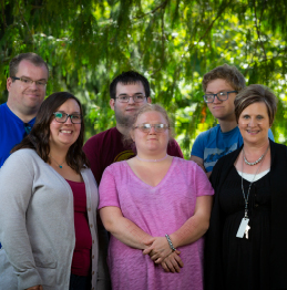 Community Skill Building - Mankato - 6 people standing together