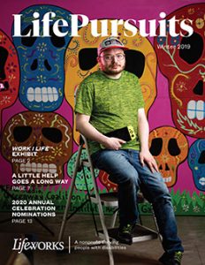 Cover image of LifePursuits Winter 2019 Newsletter Cover Image of Man Sitting on Chair